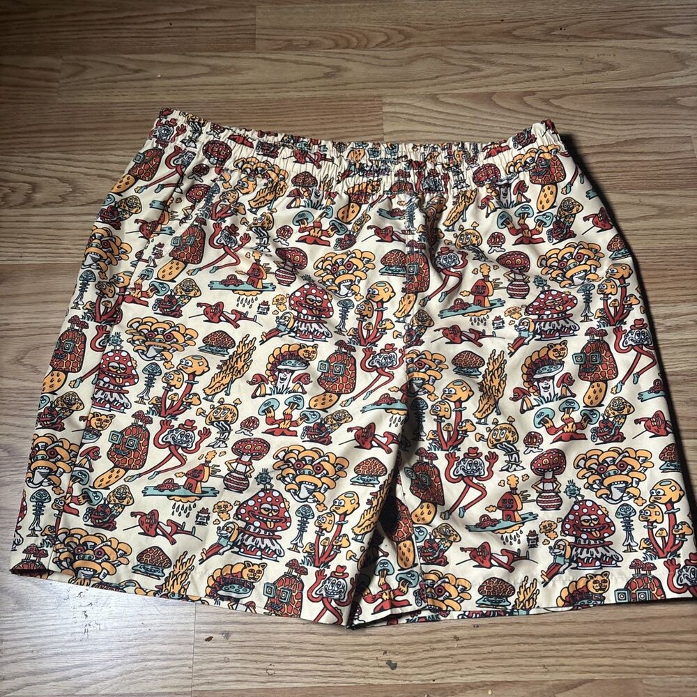 Killer Acid No Bad Trips Shorts Large L Alien Psychedelic Trippy Board Swim
